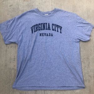 Vintage thrifted gildan city tee